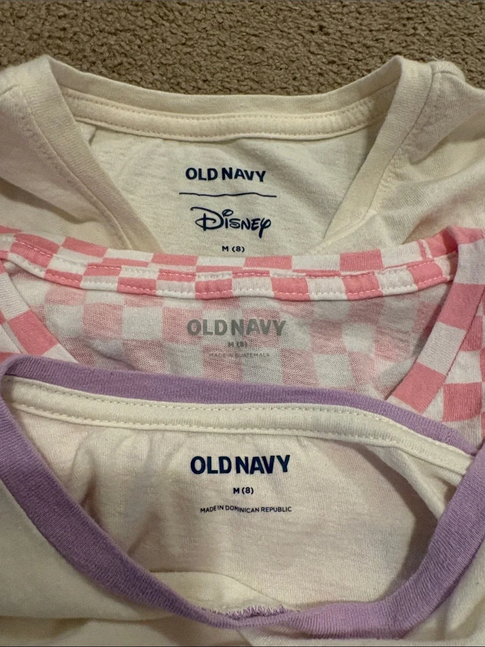 Girls Old Navy tees